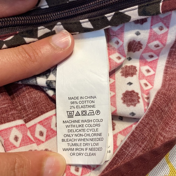 Kate Spade New York - Floral tile peplum top. Size small - Picture 6 of 6